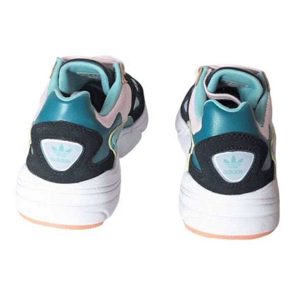 ADIDAS Falcon 'Clear Pink Aero Green' Sneakers Size 7.5 - Picture 5 of 9